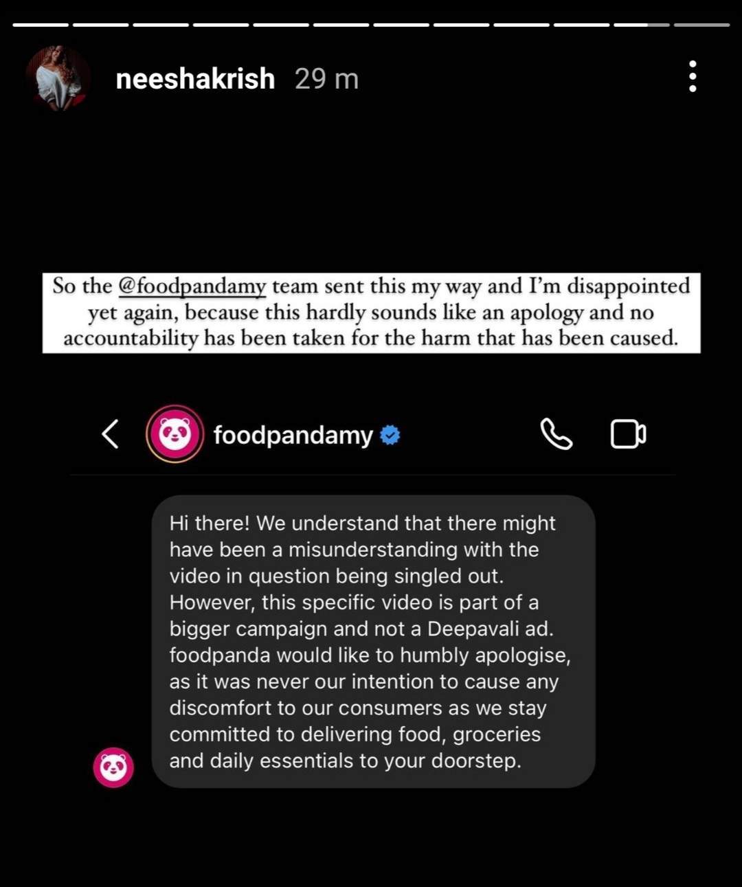 'please be better! ' netizen slams foodpanda's ‘pollywood’ ad in scathing ig video