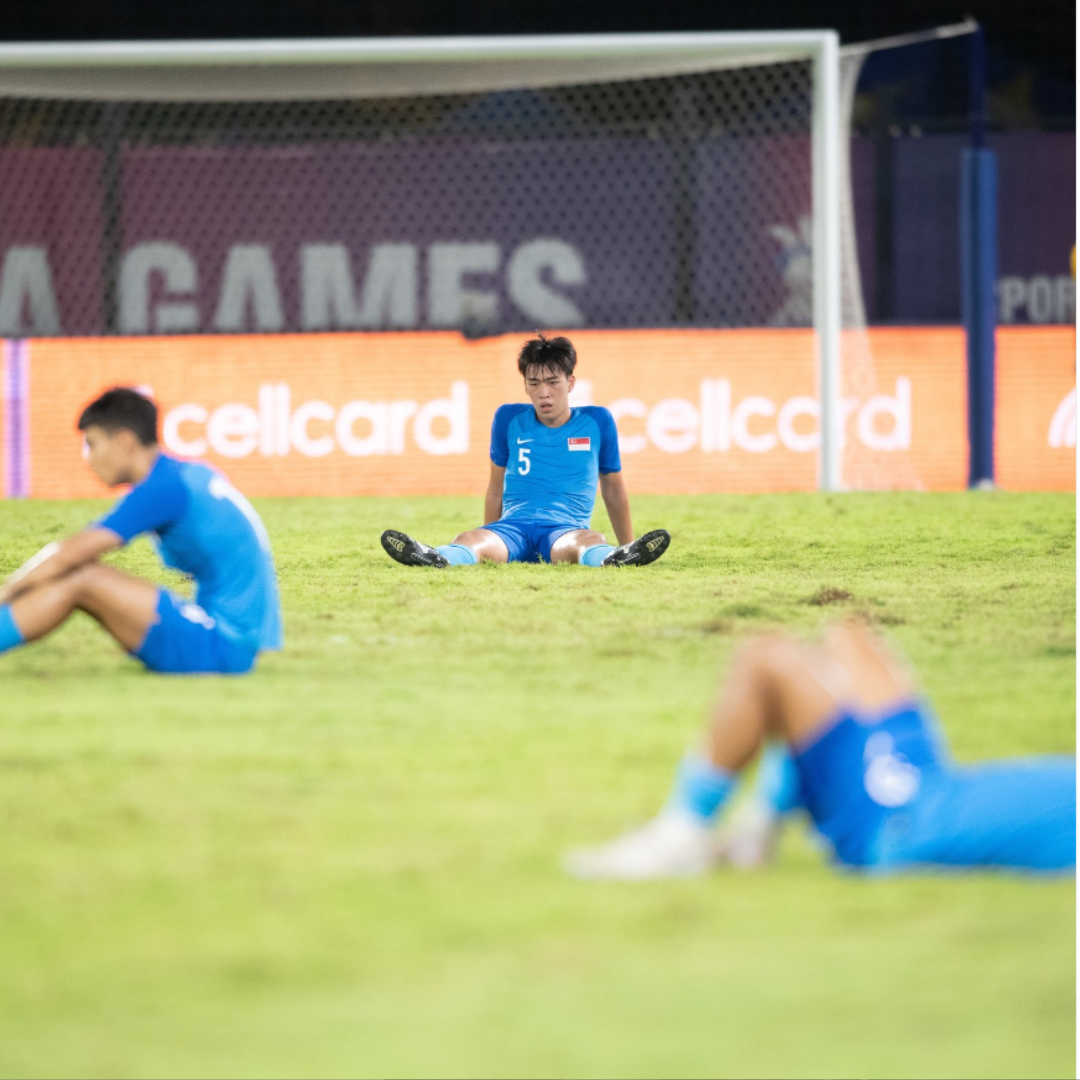 Singaporean football team gets trashed 0-7 by malaysia in final sea games 2023 match