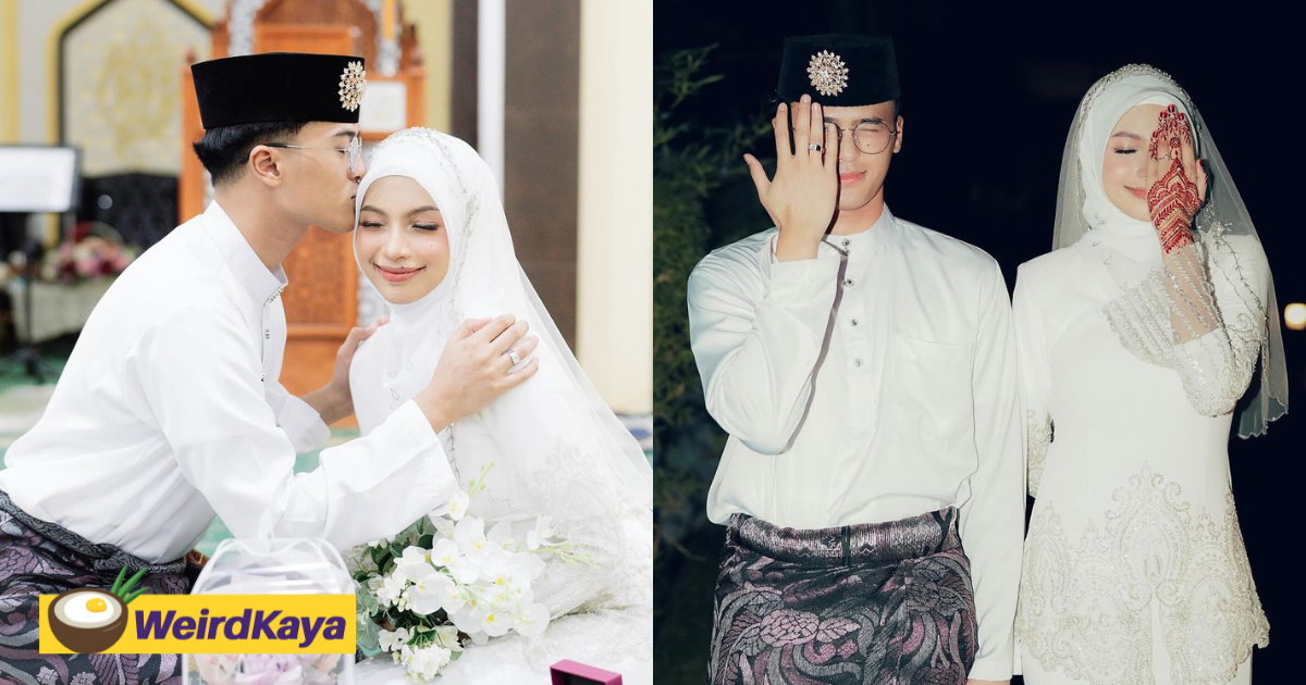 Former member of m'sian girl group dolla syasya has officially tied the knot | weirdkaya