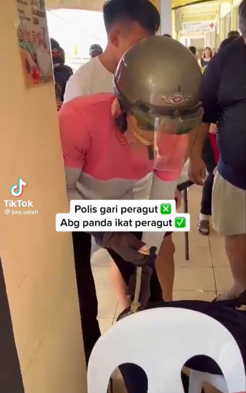 M'sians praised foodpanda rider for his ability to detain a snatch thief