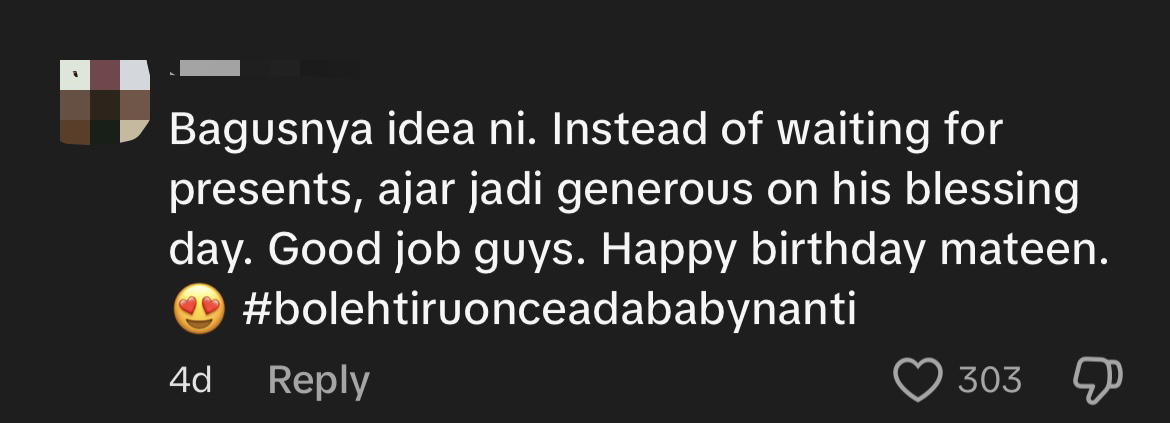 3yo M'sian Boy Hands Out Free Ice Cream To Celebrate Birthday, Netizens Touched By Gesture comment 2