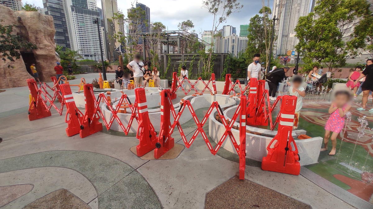 Trx playground under maintenance in less than a week of opening