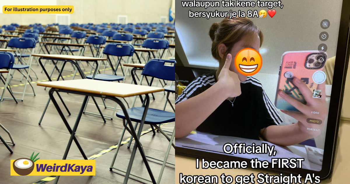 Girl becomes the 1st korean person to score 8as for spm at sabah school | weirdkaya