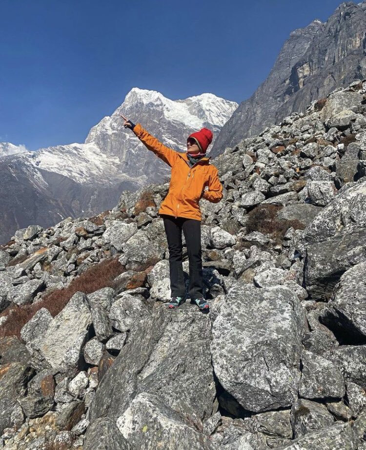 Harveen kaur at meru peak