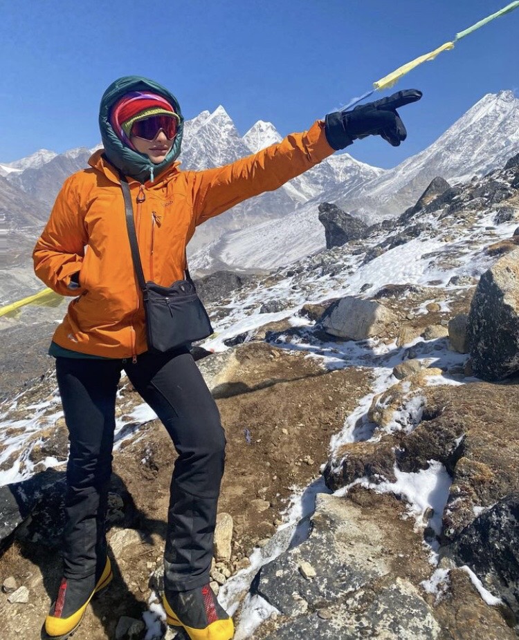 Ex-M'sian Beauty Queen Reaches Top Of Meru Peak In Nepal Despite Losing ...