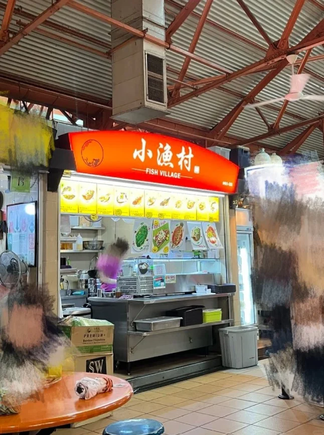 A hawker stall at maxwell food court, singapore