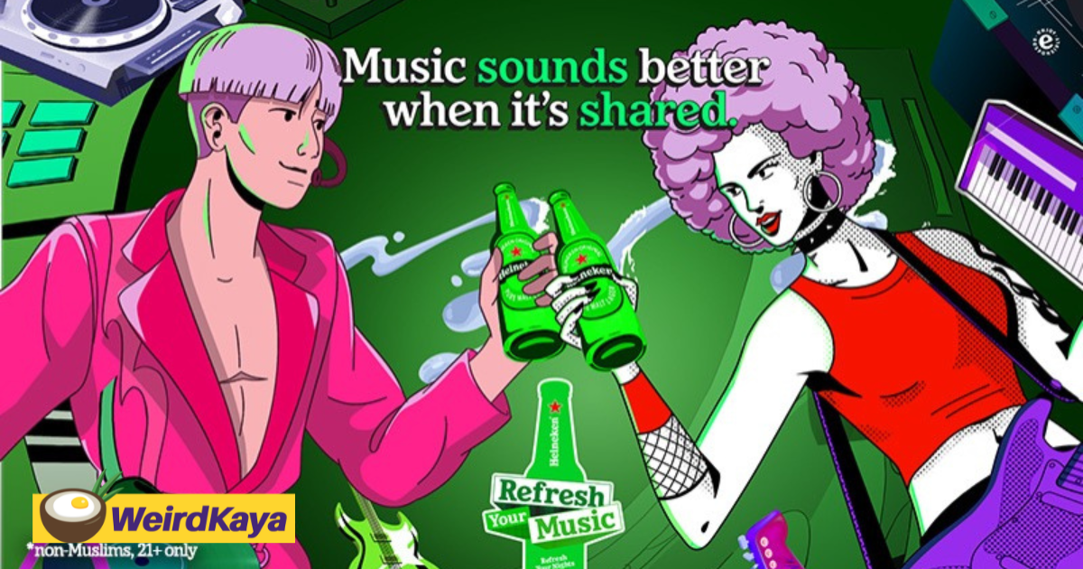 Heineken® redefines music discovery with the “refresh your music, refresh your nights” platform  | weirdkaya