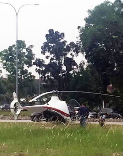 Helicopter primary school shah alam 1