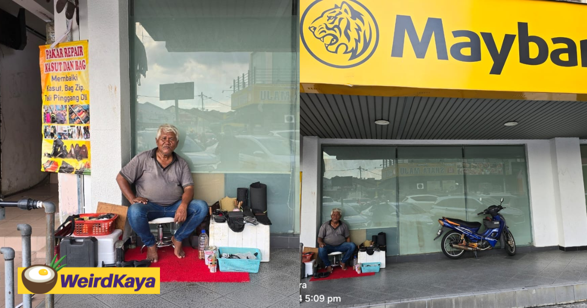 'Help Me Promote, Can?' - Cobbler Asks M'sian Man To Share About His Stall On Social Media 