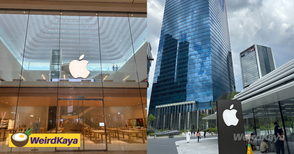 Here's the first look at m'sia's first apple store in trx  | weirdkaya