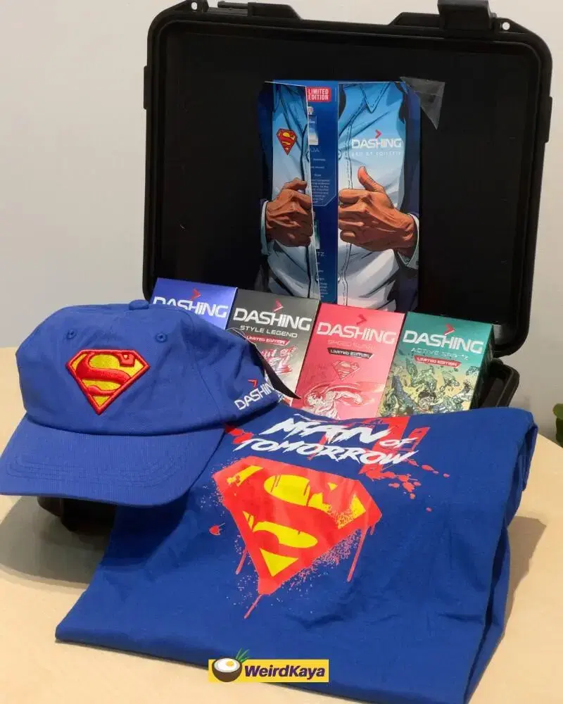 Here’s Your Daily Dose Of Confidence, No Flying Required, Just Spray On DASHING’s Superman EDT