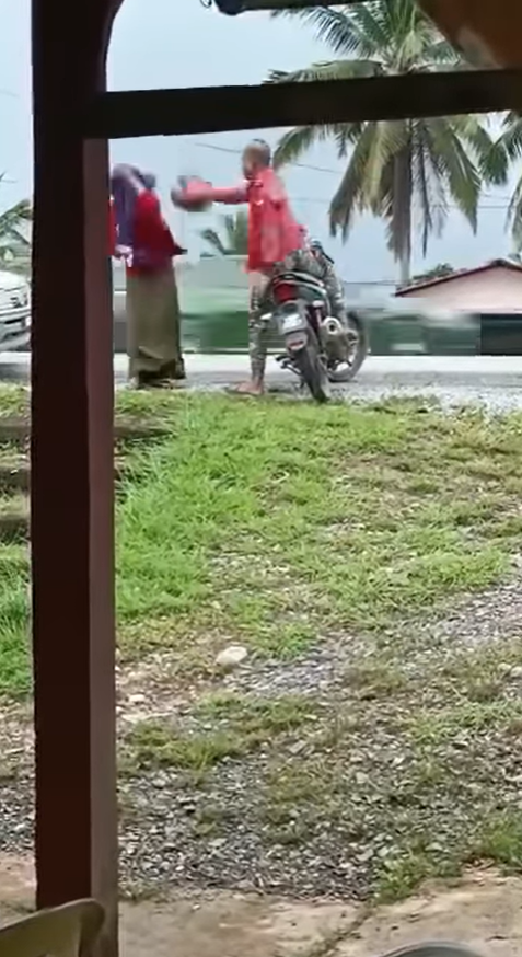Kelantan man hits wife with helmet