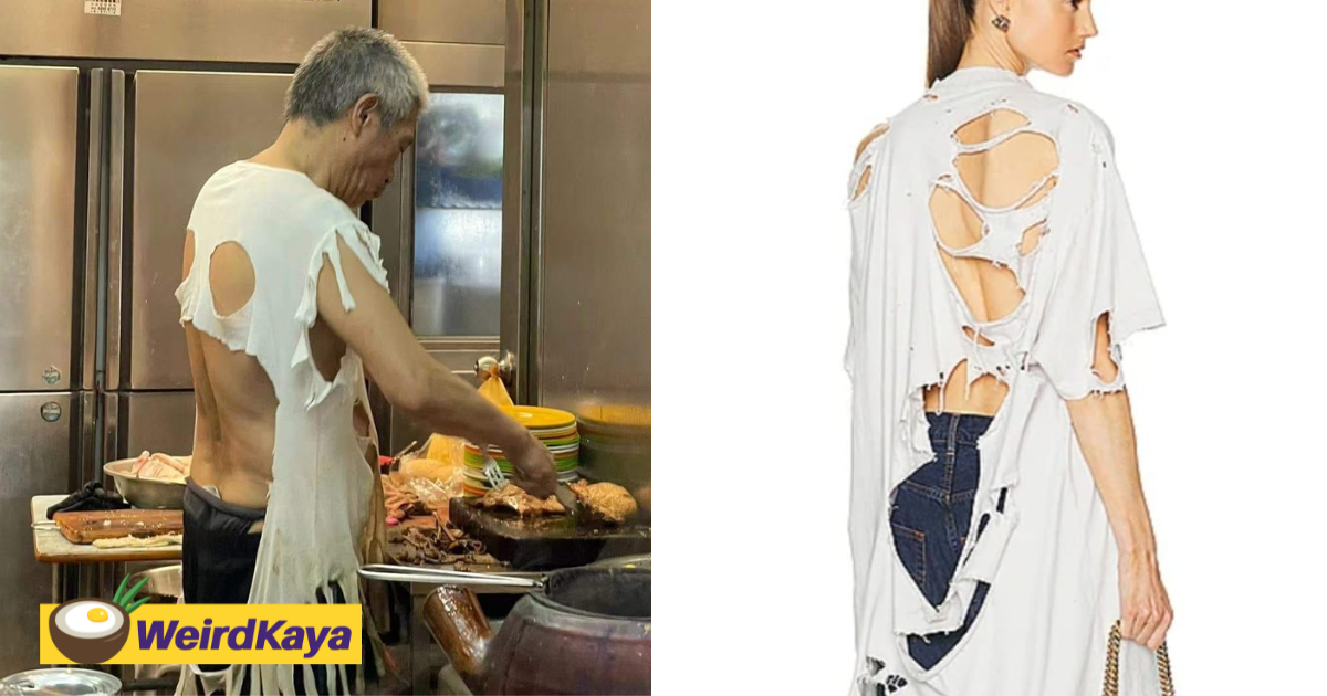 HK Chef's Ragged Outfit Looks Really Similar To Balenciaga Outfit That Costs RM4,700
