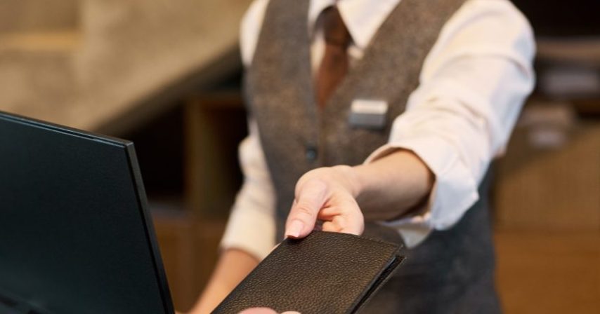 hotel front desk