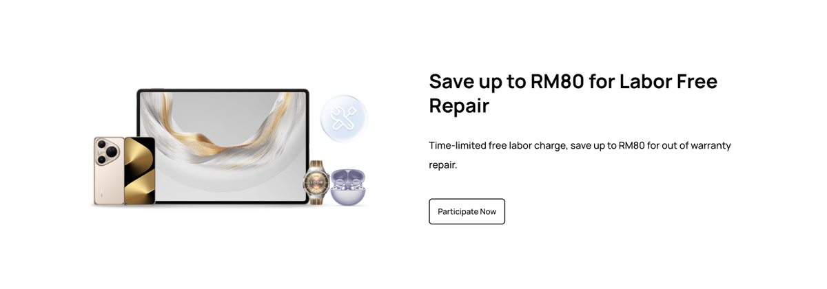 HUAWEI’s Service Giving Season 2025 Is Back With Labour Free, Discounts & More, Here’s Everything You Can Claim