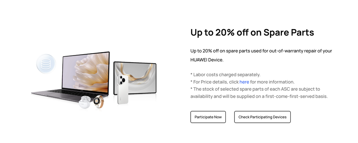 HUAWEI’s Service Giving Season 2025 Is Back With Labour Free, Discounts & More, Here’s Everything You Can Claim