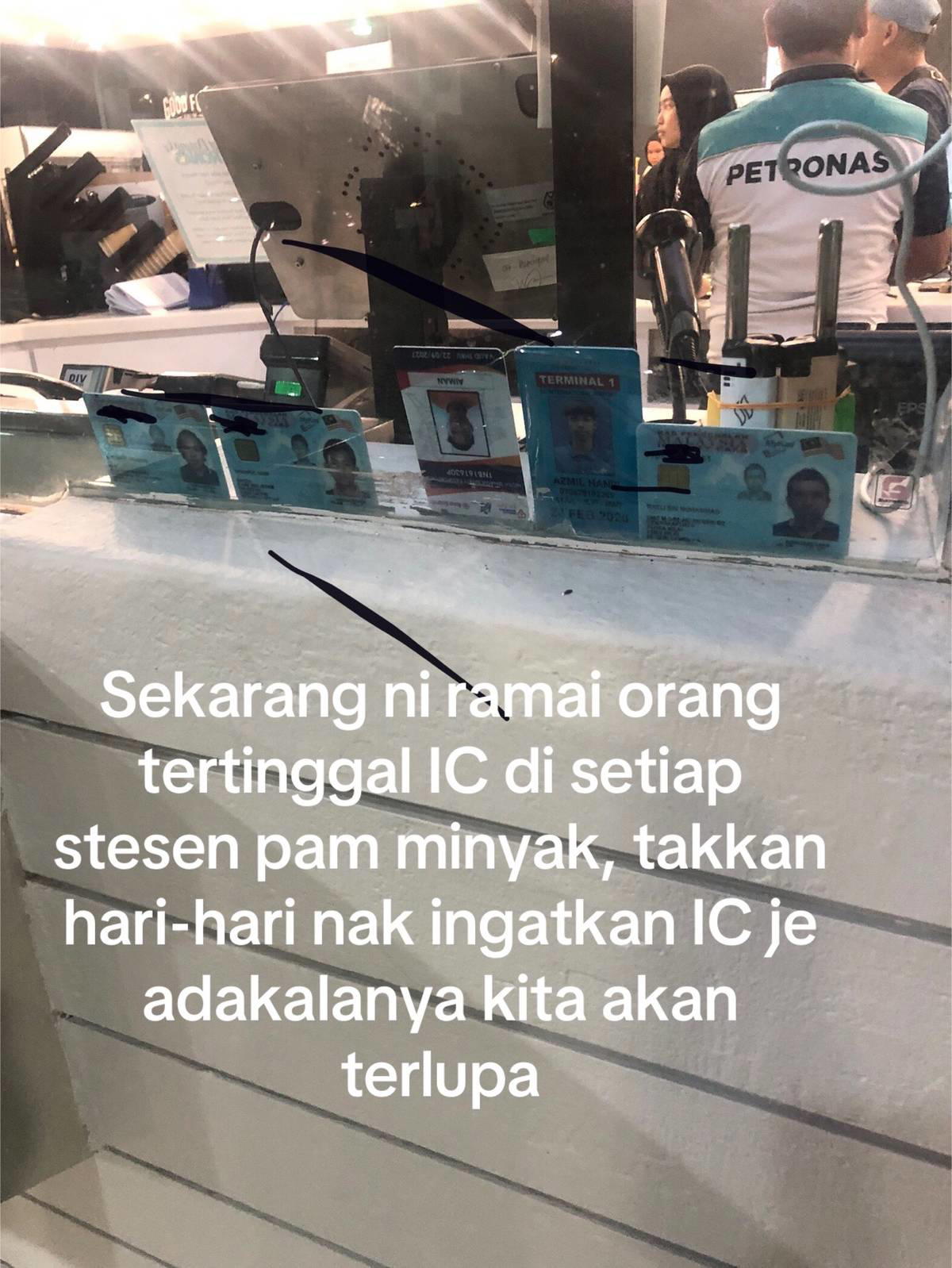 IC left behind