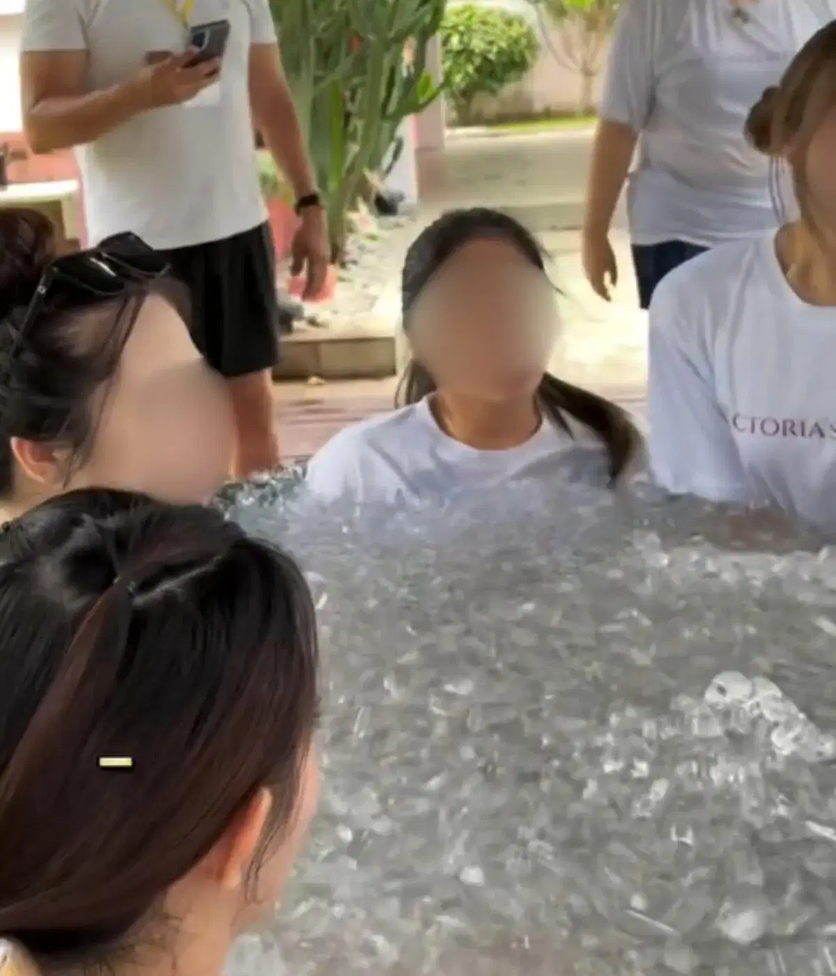 Ice bath team building