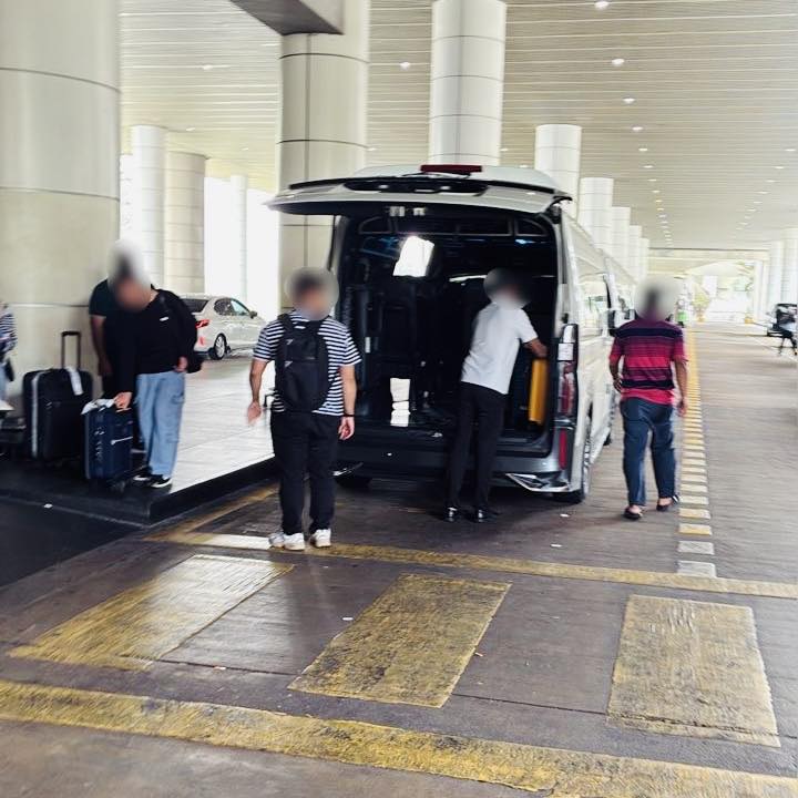Illegal Bangla driver at KLIA 2