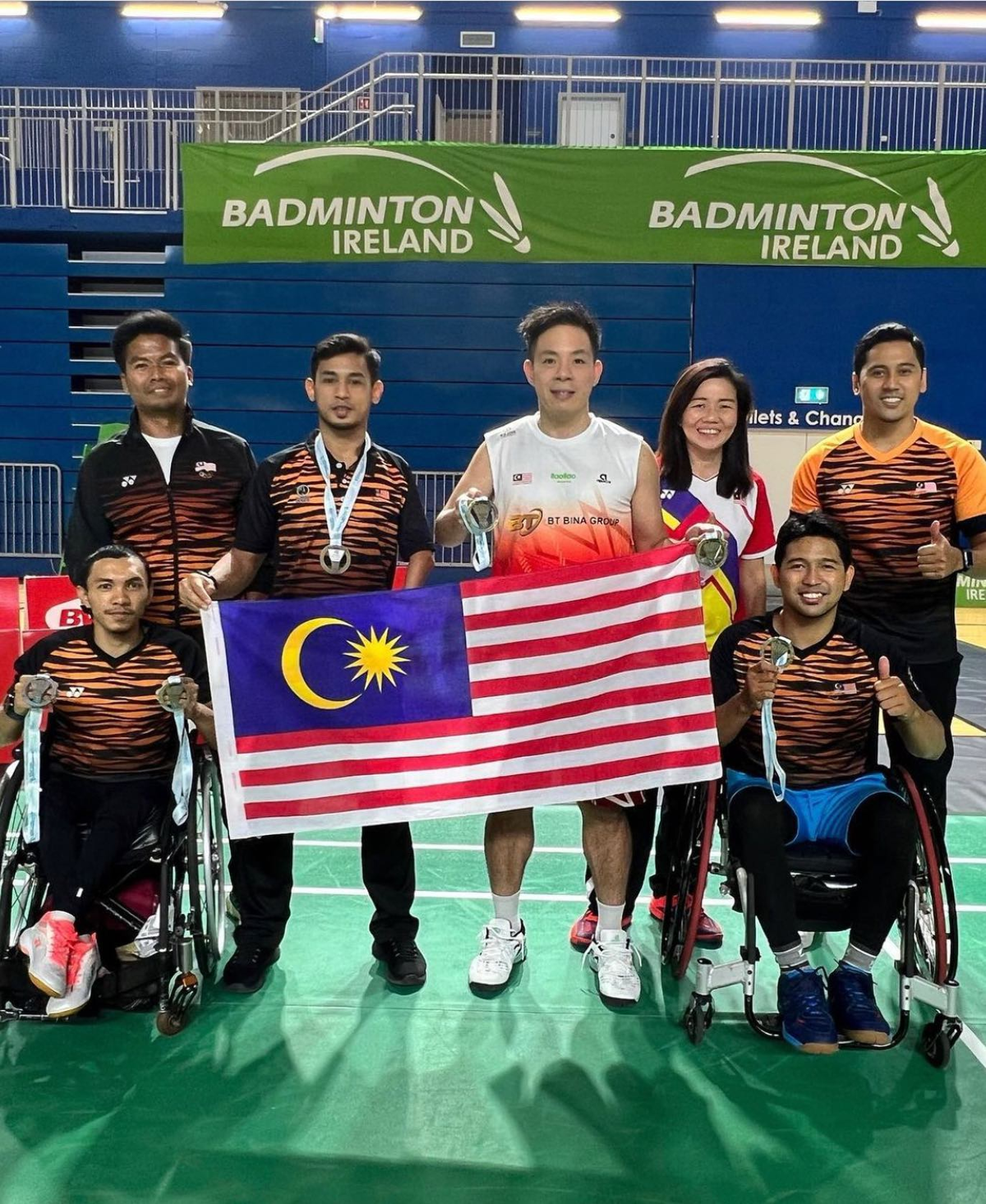 Hurrah! National paralympian cheah liek hou bags 11th title at dublin | weirdkaya