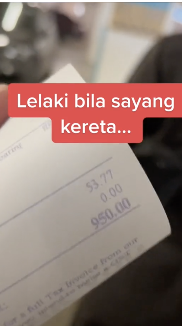 [video] woman astonished by her husband's rm950 car washing bill