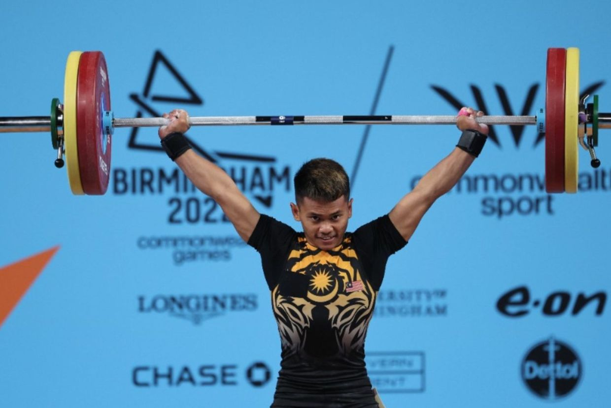 Malaysian weightlifters won two golds in commonwealth games 2022