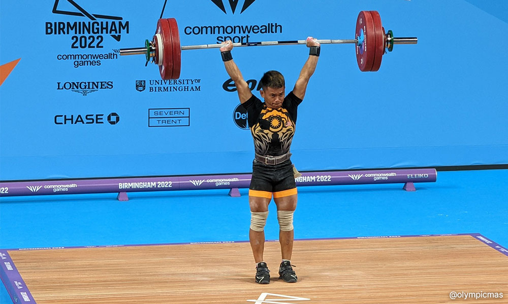Malaysian weightlifters won two golds in commonwealth games 2022