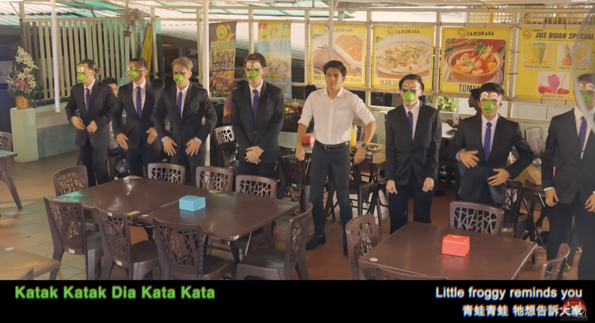 Syed saddiq cameo in namewee latest music video, katak