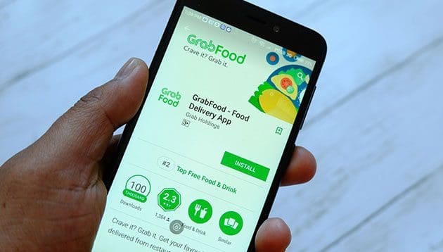 GrabFood app
