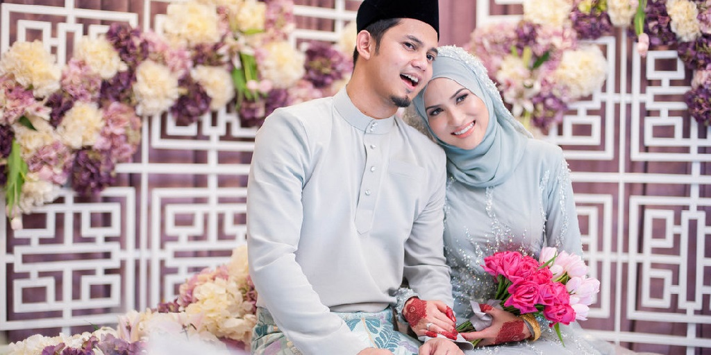 Malay couple getting married