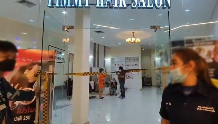Hair salon in pathum thani