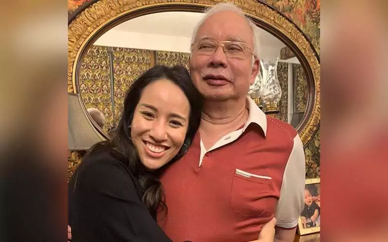 Yana najib and najib razak