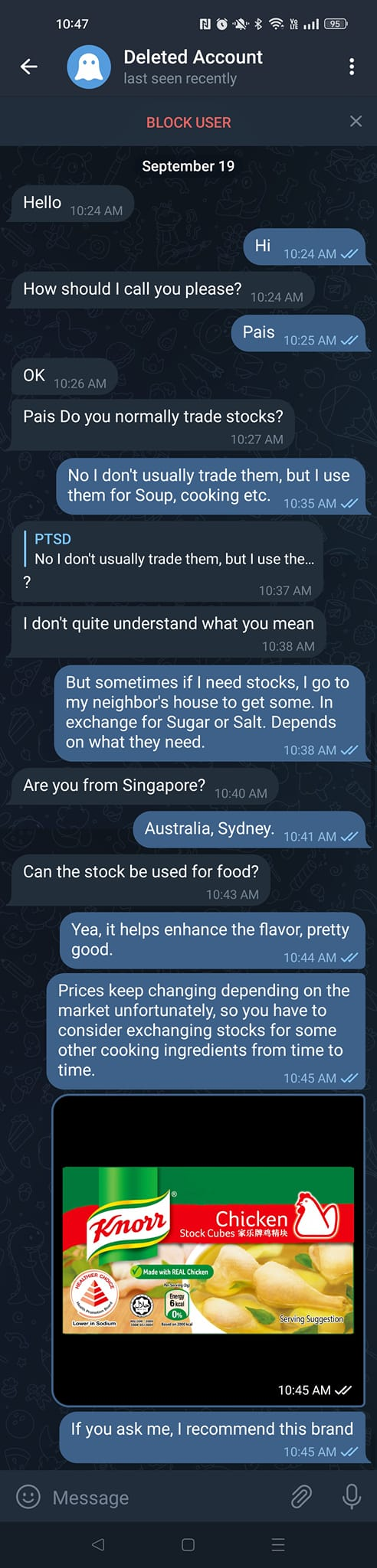 Sg man trolls scammer