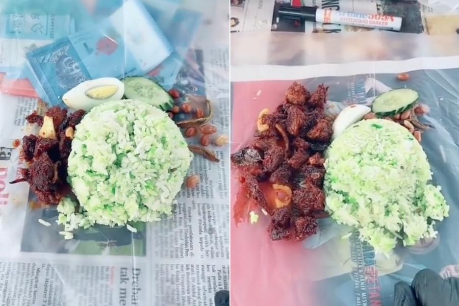 Nasi lemak comparison