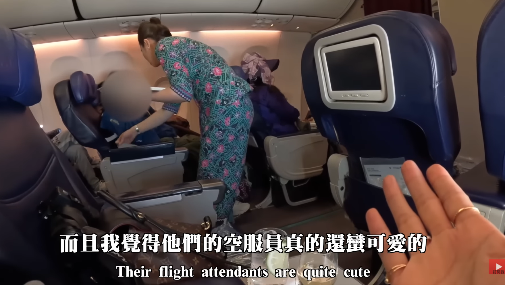 Taiwan influencer gives mas airline’s business class service 100% mark, praises friendly staff | weirdkaya