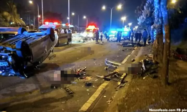 Basikal lajak accident