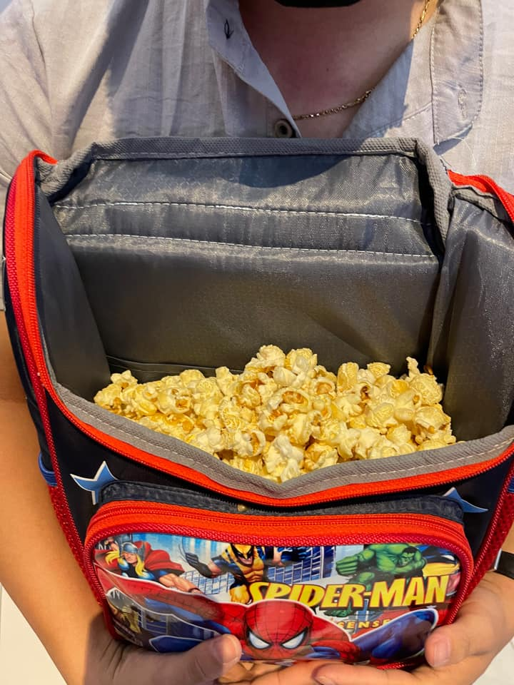 Moviegoers show up with giant bags & buckets after vietnam cinema chain offers free popcorn