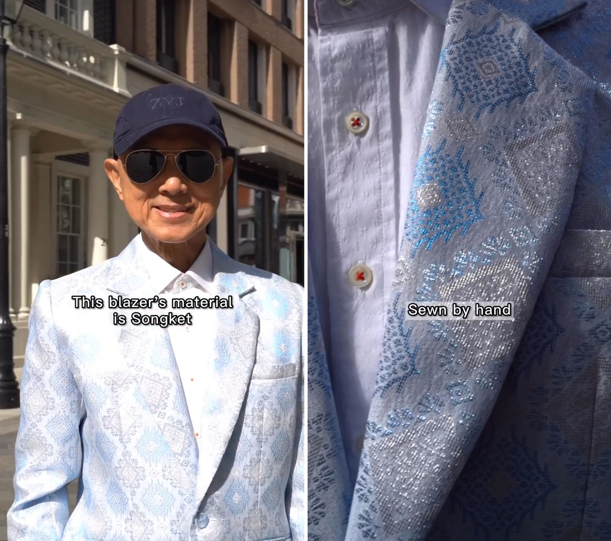 Jimmy Choo Wows M'sians With Songket Blazer While Walking The