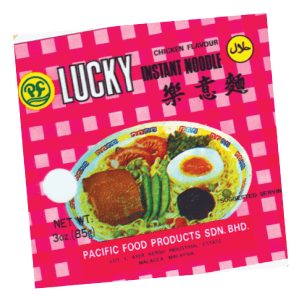 Lucky instant noodle