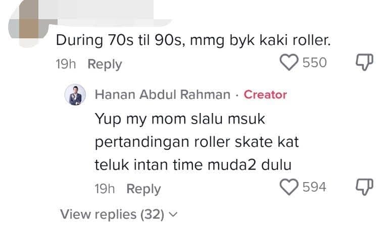 Elderly M'sian Auntie Shows Off Hidden Roller-Skating Talent
