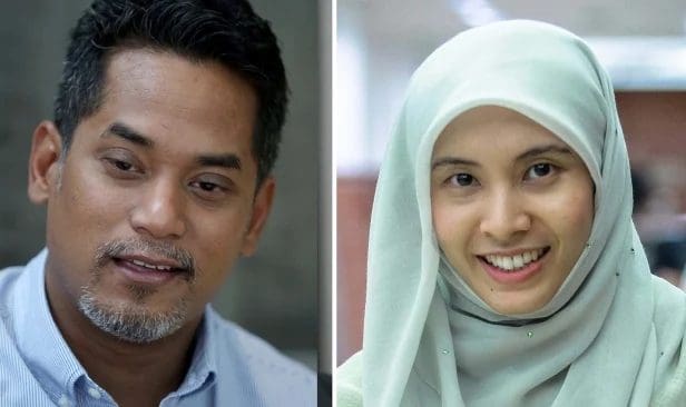 KJ and Nurul Izzah