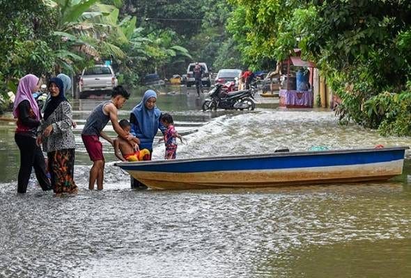 Flood victims in Kelantan