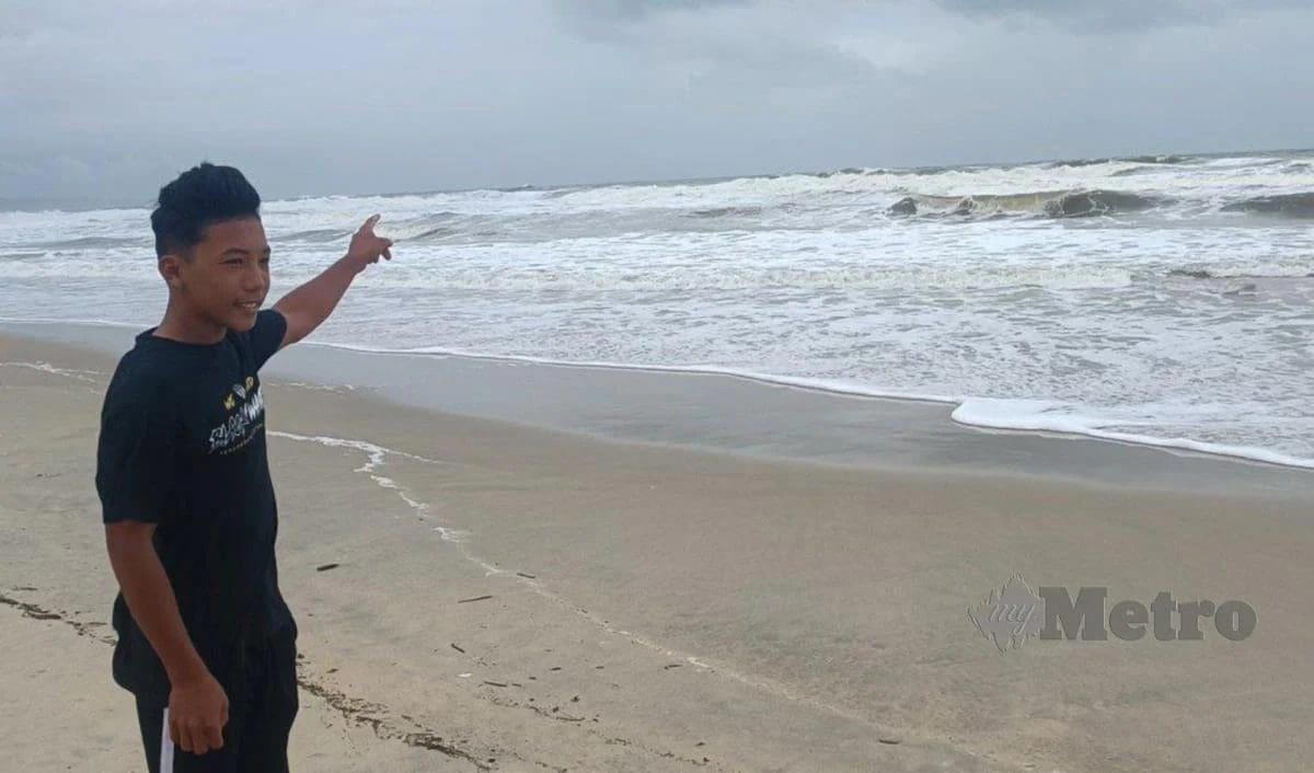 14yo M'sian Boy Paddles Against Strong Currents To Save Drowning Girl In T'gganu