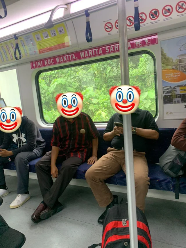 Group of m'sian men caught sitting in women's ktm coach, sparks debate among netizens