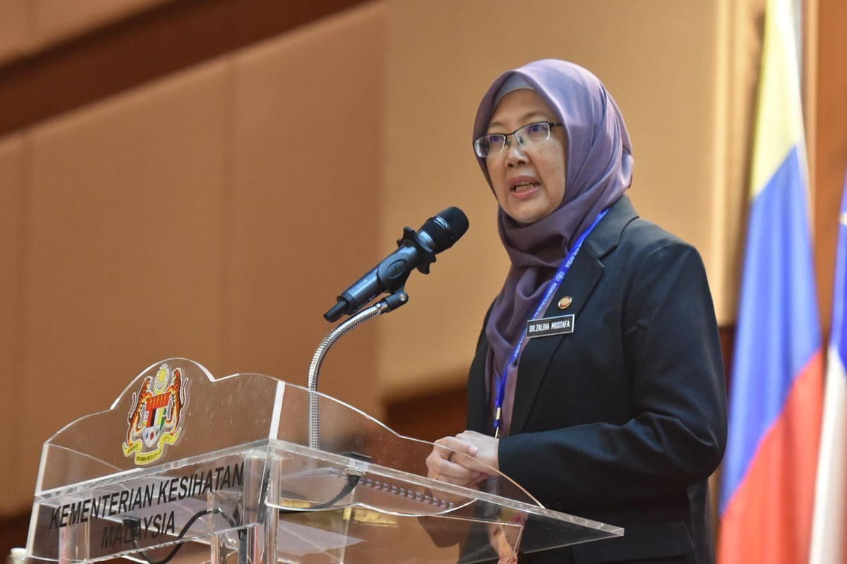 Health Minister Dr Zaliha Mustafa