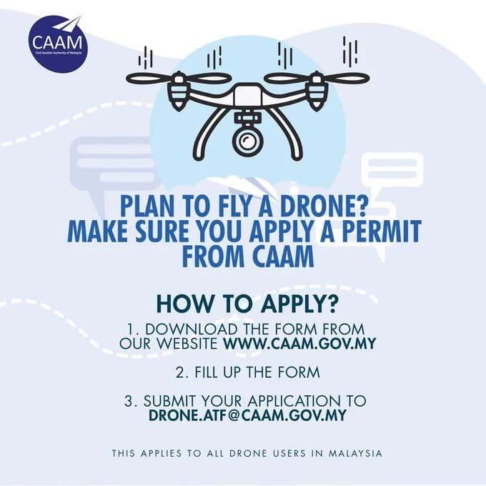 CAAM drone poster