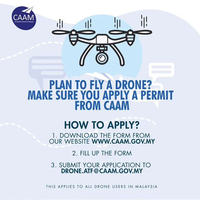 Caam drone poster