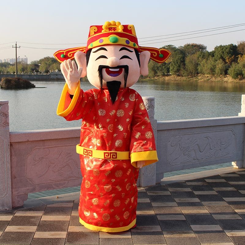 God of Fortune Mascot