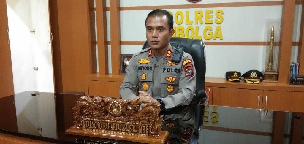 Sibolga police chief AKBP Taryono Raharja