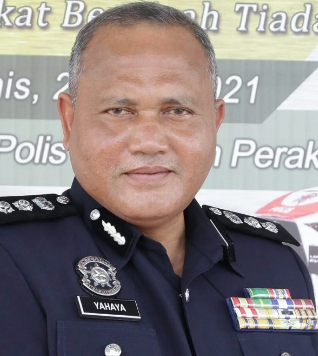 Ipoh district police chief assistant commissioner yahaya hassan